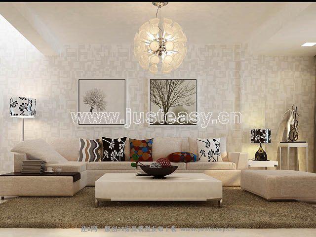 Complte un ensemble complet du canap moderne