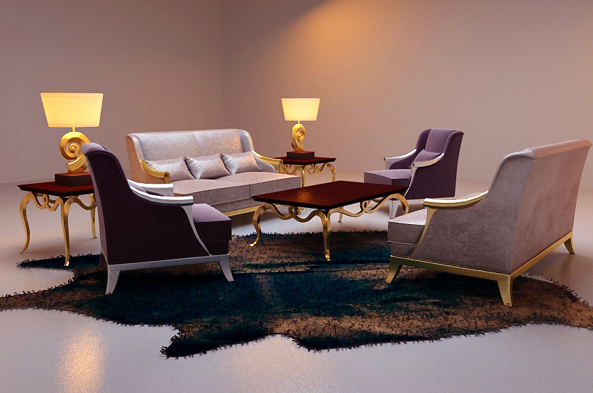 combinaison sofa de loisirs de Po-Yang