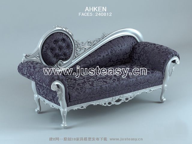Europenne canap violet