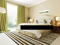 Europenne chambre de style jardin