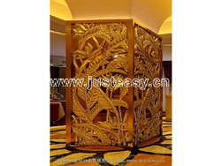beau relief mur lobby