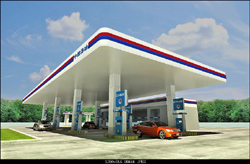 Station Chine gaz de ptrole