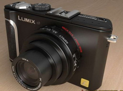 Panasonic LX3 machine carte noire
