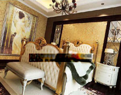 Europenne chambre style aristocratique