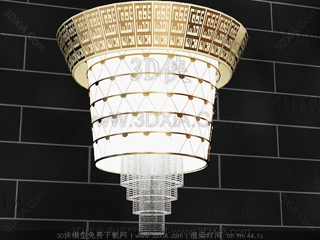 Lustre de style europen chaînes