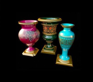 Trois beaux vases