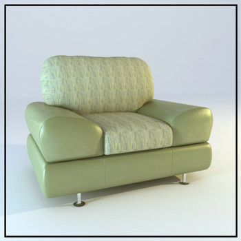 Canap vert vif