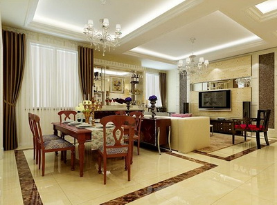 Luxe style ouvert de cuisine