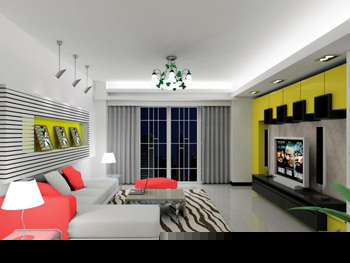 Moderne et spacieux modle de salon