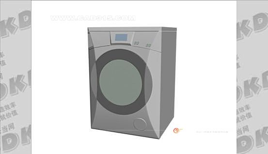 Modle 3D de machine  laver Little Swan