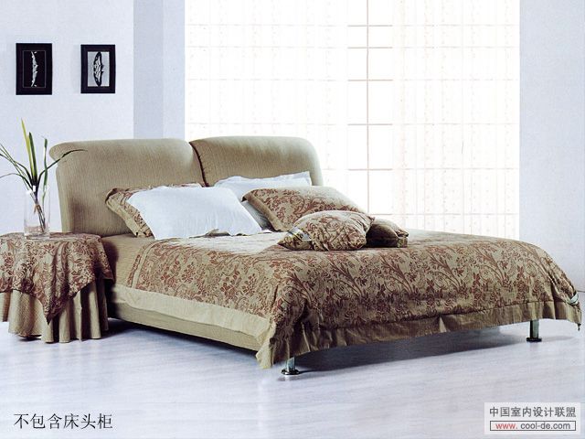 Moderne modle double lit 3D