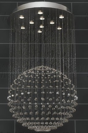 Sphrique lampe pendentif perle de rideau