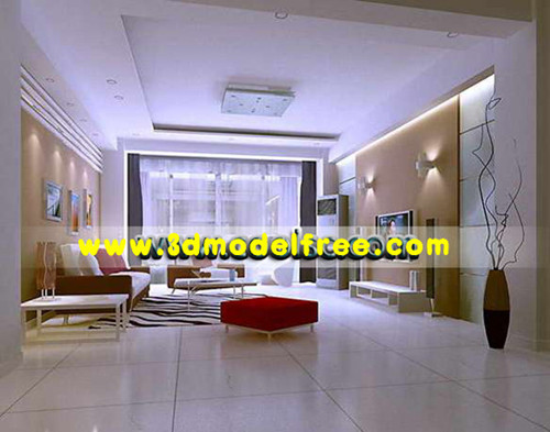 Simple et frais salon de style