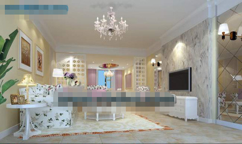 Blanc princesse salon de style