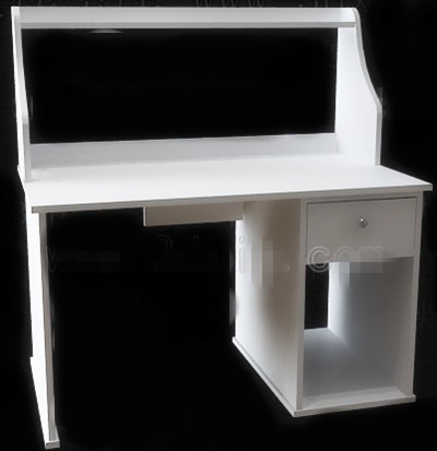 Simple ordinateur de bureau style blanc