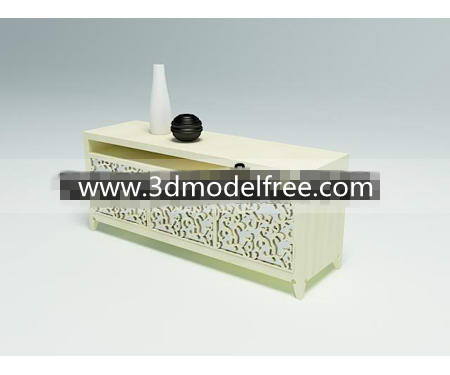 Bois massif sculpt longue coffret