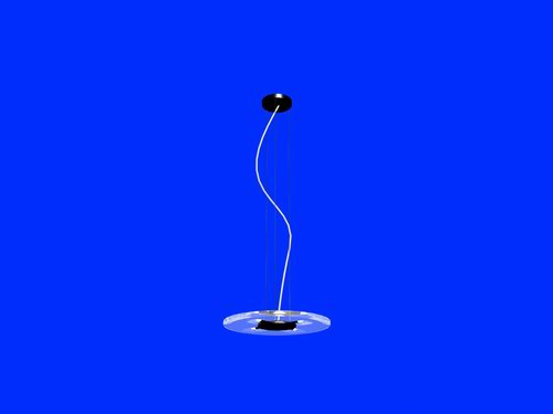 Moderne simples lustre de fer petites