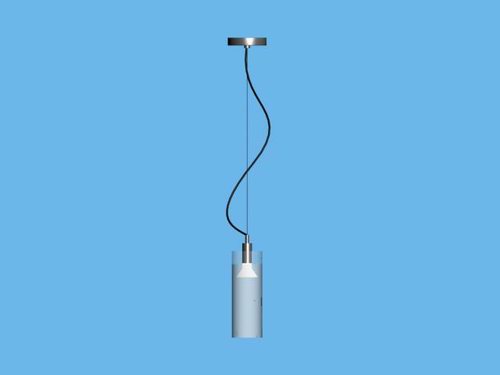 Europenne chandeliers simples colonne en fer