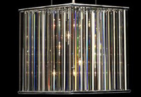 Fil europenne crans lustres en cristal