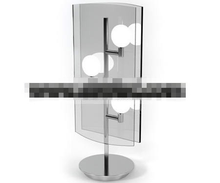 Mode verre de la lampe de table miroir