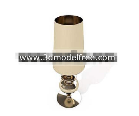 Longue lampe mtal cylindrique