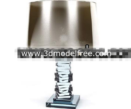 Irregular lampadaire lampe en cristal