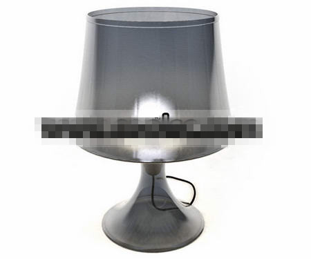 Transparent Lampe de table verre