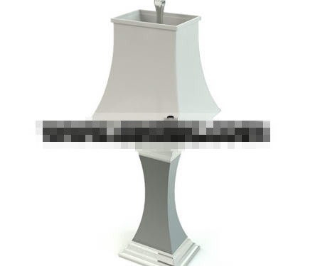 Vert gypse blanc de lampe