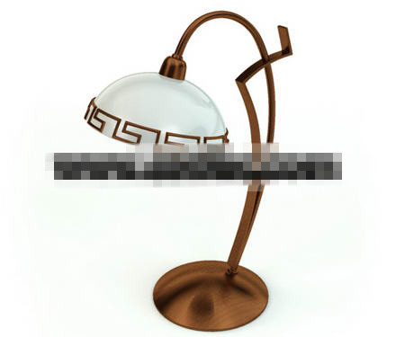 Retro lampe de mtal simple