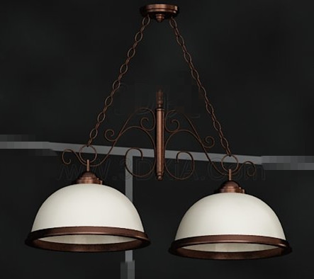 Double pendant combinaison blanche abat