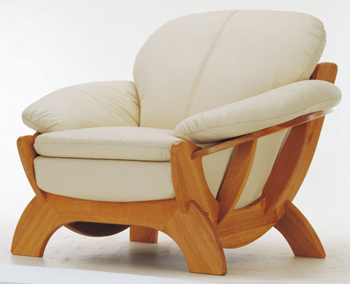 Europenne simple le sofa blanc