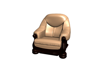 Moderne canap individuels bois
