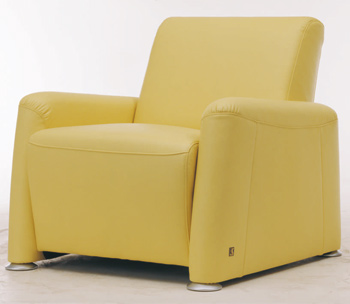 Style europen canap en cuir simple