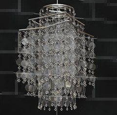 Lustre rideau de perles Flake