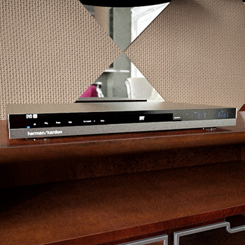 Modernes Argent DVD modle 3D