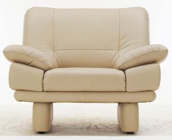 Style europen canap en cuir simple