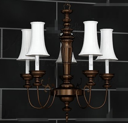 Un style europen Lustre rtro blanc