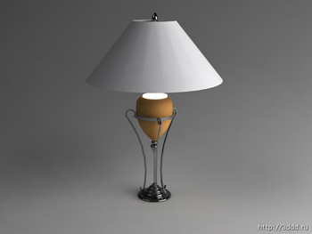 Europenne mtal personnalit comptoir armature lampe