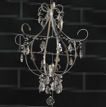 Beau lustre en cristal