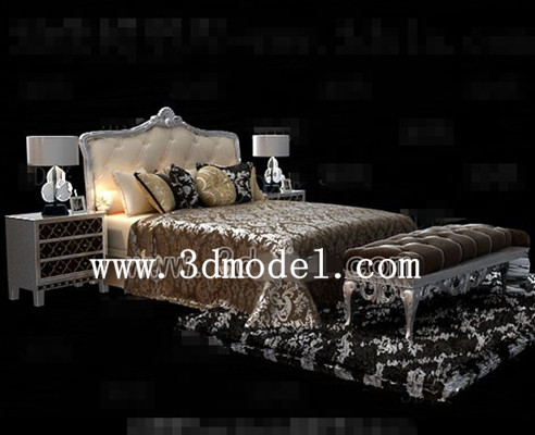 Brown et lampe de chevet jaune double