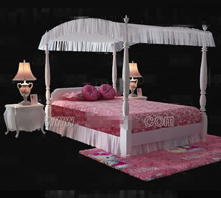 Bonjour Kitty rose thme princesse lit