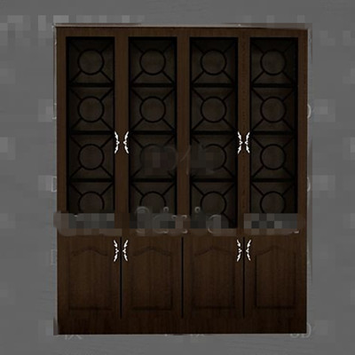 Brown Cabinet simplicit dans l