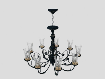 Modle de lustre gothique