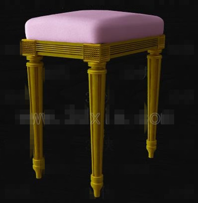 Violet chaise banc coussin bois