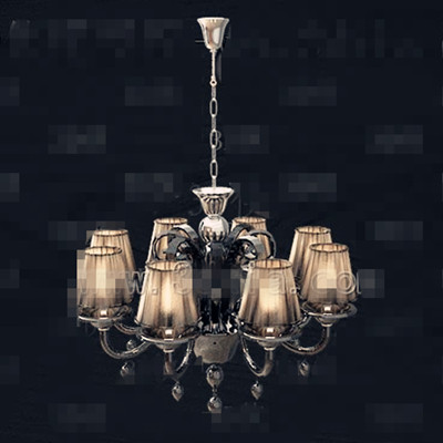 Retro noir lustre jaune chaîne en mtal