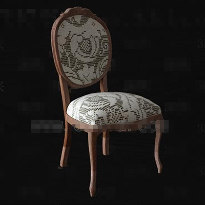 Lumire chaise tissu de couleur en bois
