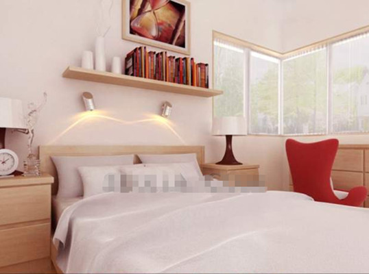 Blanc pices moderne et minimaliste