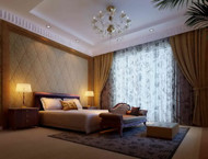 Chambre de luxe simple et confortable