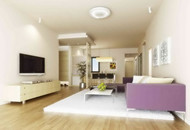 Moderne blanc salle sjour principale thme