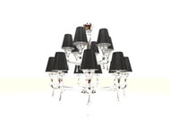 Noir Lustre dendritique double couche